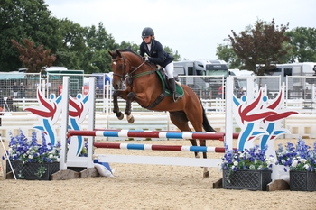 Paige Smart and Jive Master II become the Retraining of Racehorses Bronze League Final Champions
